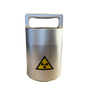 Lead tank for transporting radioactive materials