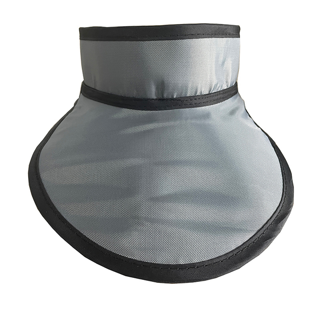 Radiation resistant X-ray lead collar