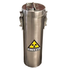 Lead tank for transporting radioactive materials