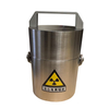 Lead tank for transporting radioactive materials