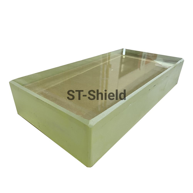 X Ray Lead Glass ZF7 ZF6 Lead Glass for Scan Room Window