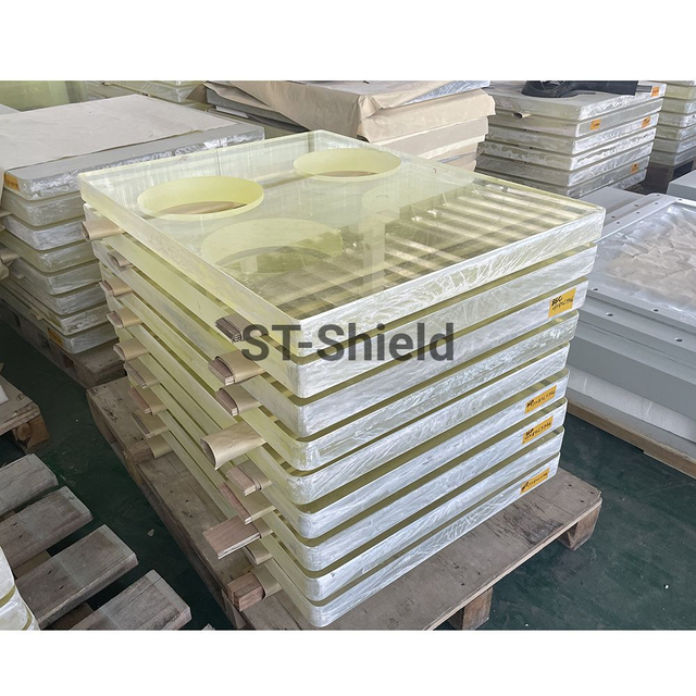 X Ray Lead Glass ZF7 ZF6 Lead Glass for Scan Room Window